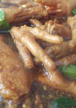 Ayam + ceker toping mie ayam