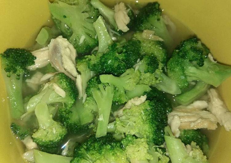 cara membuat Brokoli cah ayam