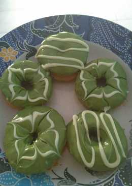 Donat Mini Greentea (Empuk lho ðŸ˜‹)