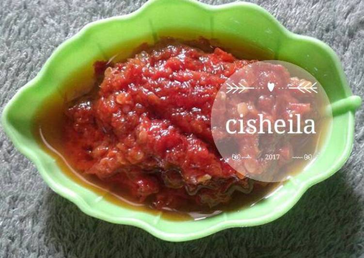 resep makanan Sambel cabe goreng