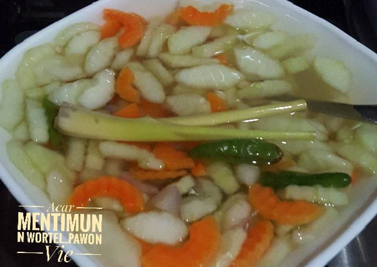 Acar Mentimun n Wortel #BikinRamadanBerkesan
