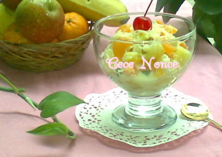 Resep Salad Buah & Sayur #Sarapan Keluargaku hari ke 3 Karya Cece Nonce