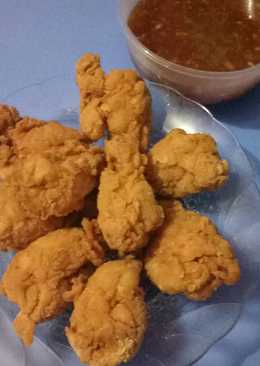 Ayam Goreng Tepung + Saus Gurih Kelapa