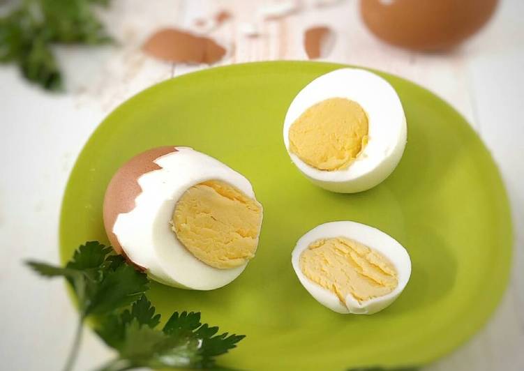 gambar untuk resep Telur Rebus 5 Menit Matang Sempurna (Recook)
