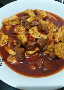 Daging Tahu Pedas Manis #BikinRamadanBerkesan