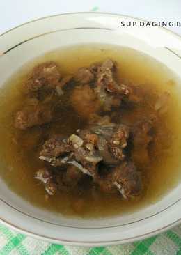 Sup Daging Bumbu Simple