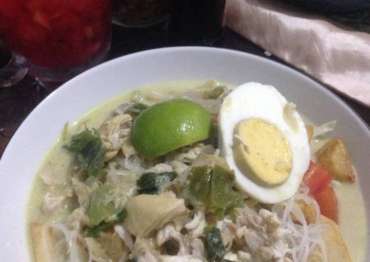 resep lengkap untuk Soto medan ala munda uno