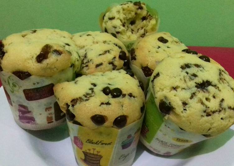 gambar untuk resep Muffin cocho chips