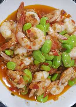 Udang sambel petai