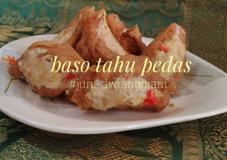 resep Baso tahu pedas