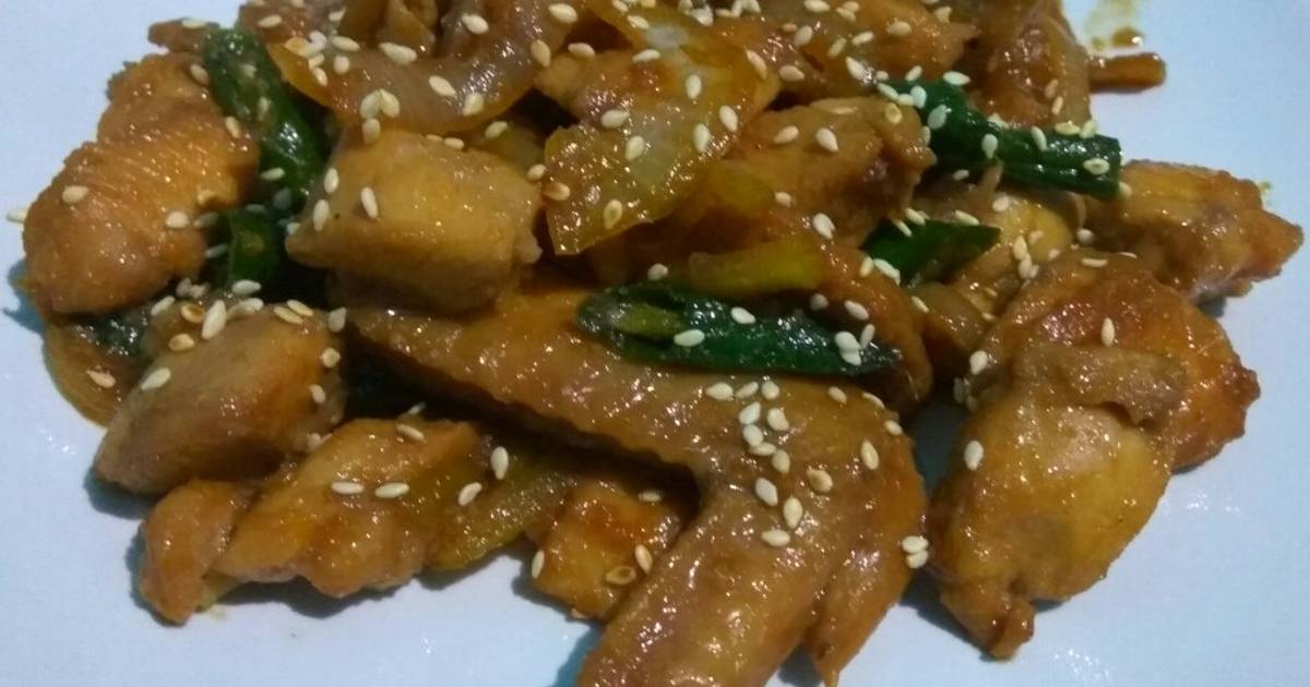 49 resep ayam yakiniku  ala hokben enak dan sederhana Cookpad