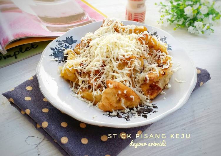 gambar untuk resep Stick pisang keju #indonesiamemasak