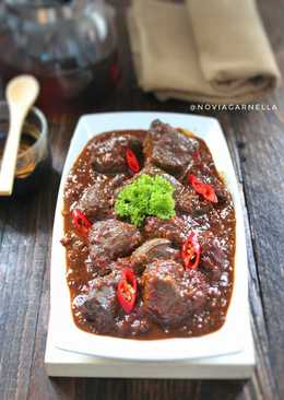 Hati sapi bumbu kecap