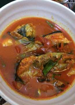 Pindang pedas ikan patin