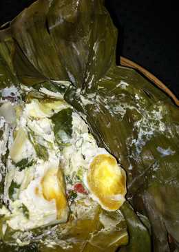 Pepes Telur Asin