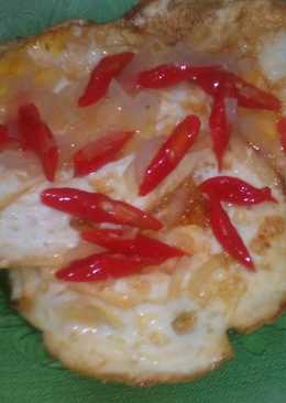 Telur ceplok saus manis#bikinramadhanberkesan#menusahur