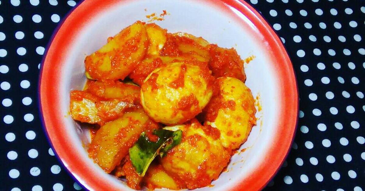 Image result for balado telur kentang