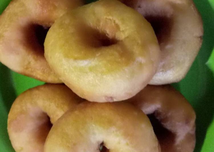 resep lengkap untuk Donat kentang tipok