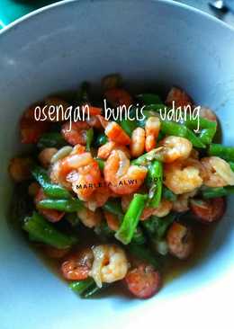 Osengan buncis udang #seninsemangat