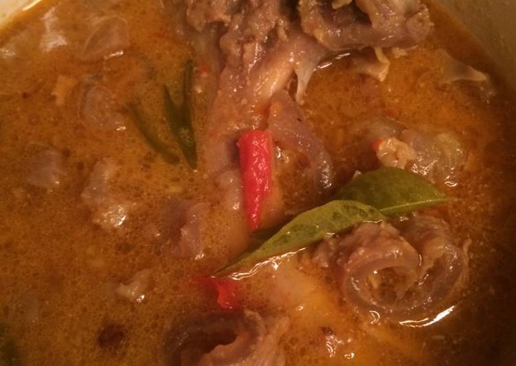 resep makanan Gulai Daging Campur