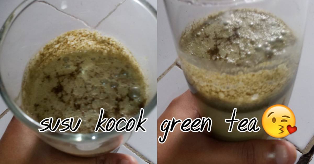 Resep Susu kocok  green tea oleh Endang Susyawati Cookpad