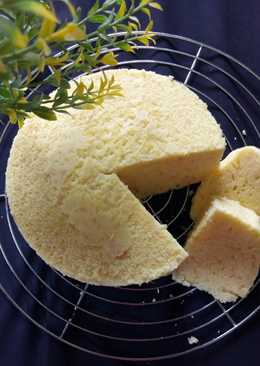 Steamed Cheese Cake/ Cake Keju Kukus Lembut