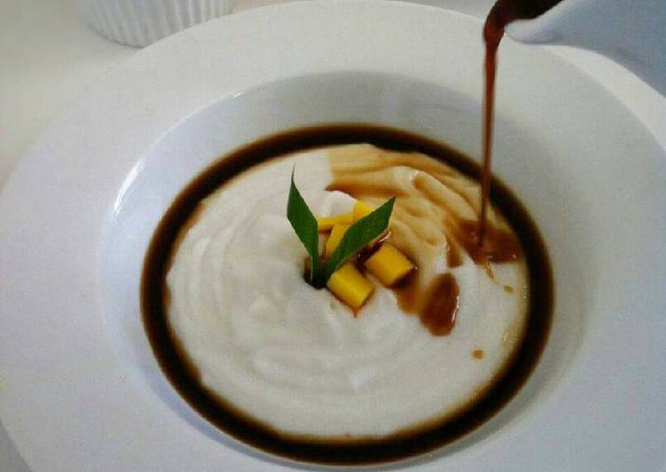 gambar untuk resep Bubur Sumsum Kuah Nangka Lembut