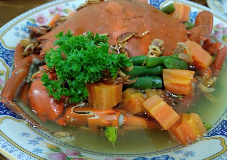 Resep Sup Kepiting Papua Karya Mama Nayla