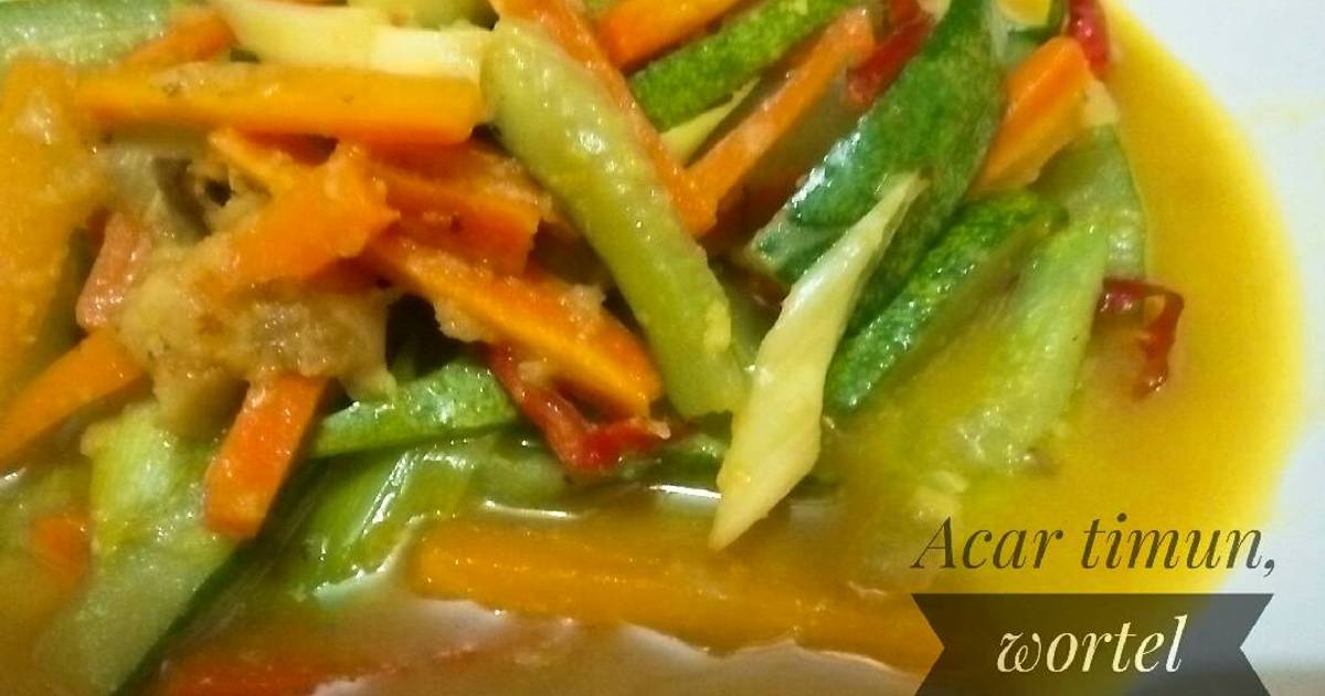 79 resep acar timun bumbu kuning enak dan sederhana Cookpad