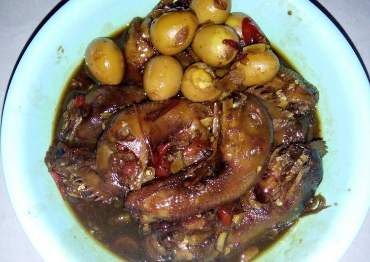 gambar untuk resep Kepala ayam kecap pedas