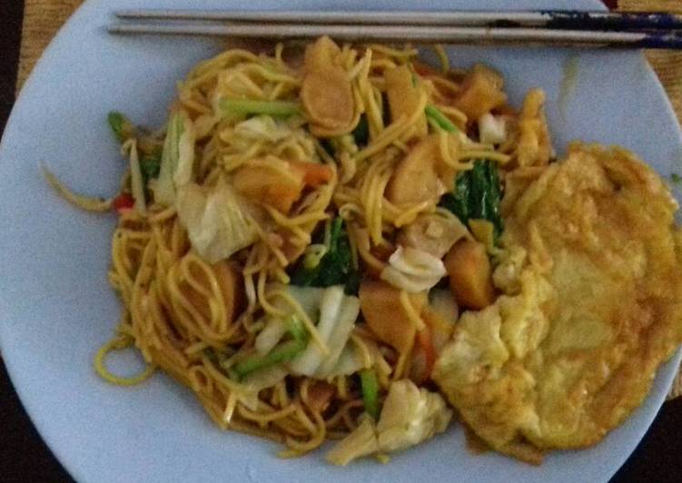 gambar untuk resep makanan Mie goreng masak bumbu nasgor