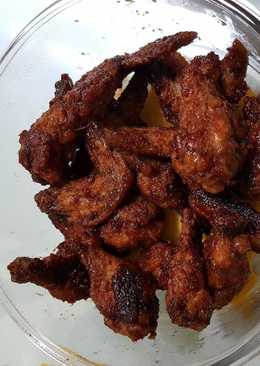 Honey garlic chicken wings