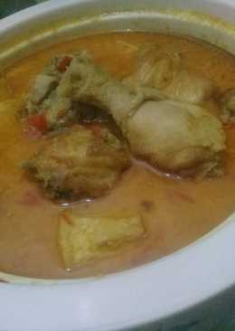 Opor ayam dan tahu