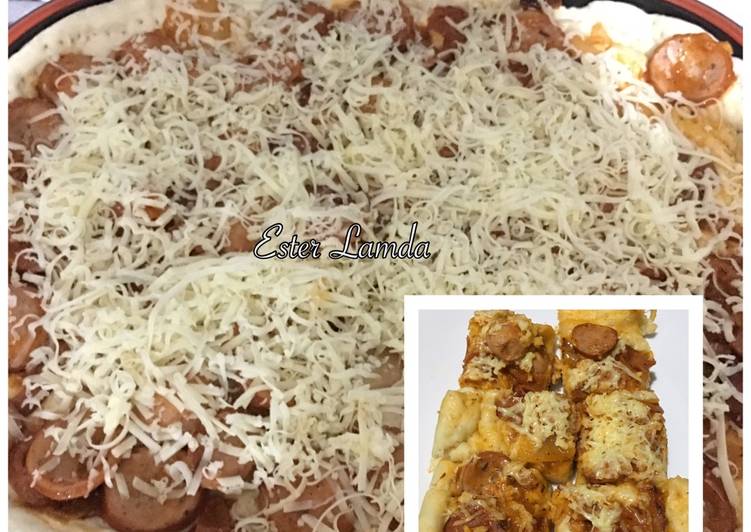 resep lengkap untuk Pizza Happy Call