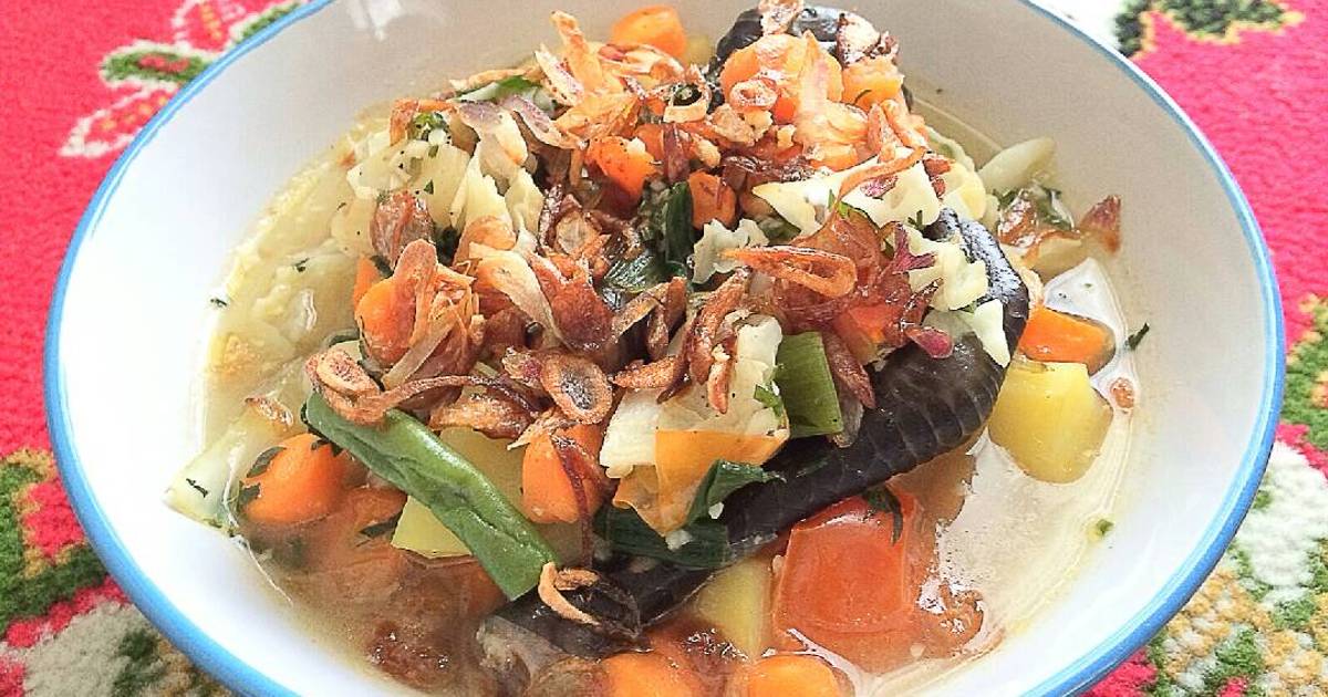 21 resep sup ayam kampung rumahan yang enak dan sederhana 