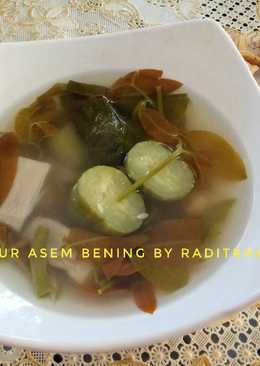 Sayur asem bening