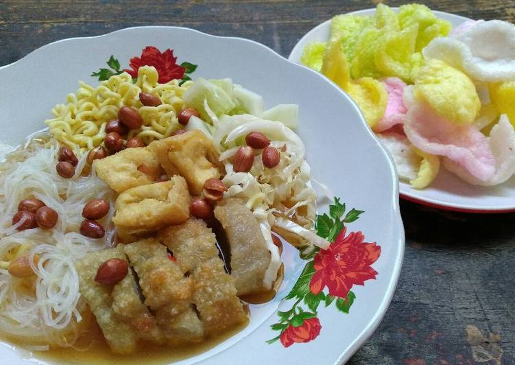 cara membuat Rujak soun