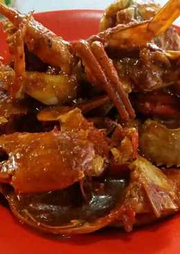 Kepiting telur super pedas mantapð'ð'. By winda_jombang
