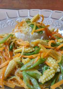 [Pendamping Lauk] Tumis Wortel Buncis Jagung Muda