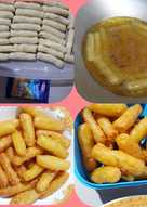 Stik kentang keju simpel