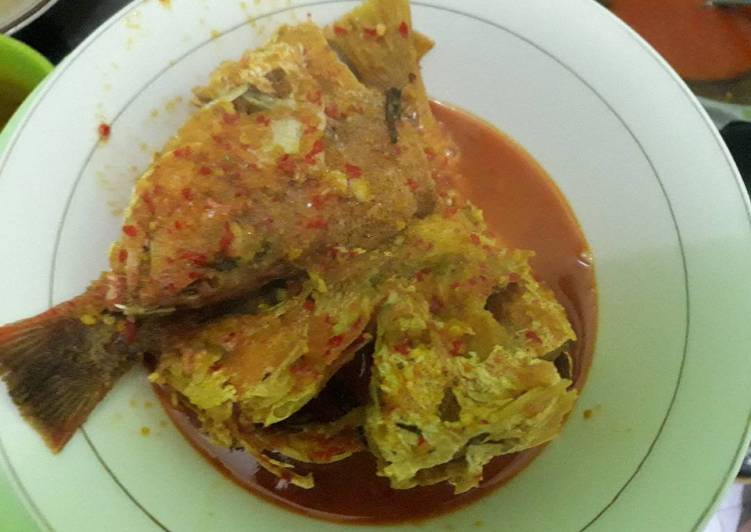 Resep Gulai  Ikan  Katamba Tanpa  Santan  oleh Rianti Faizah 