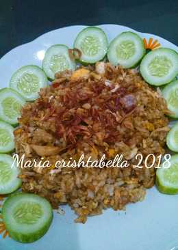 Nasi goreng sambal terasi(ayam suir)