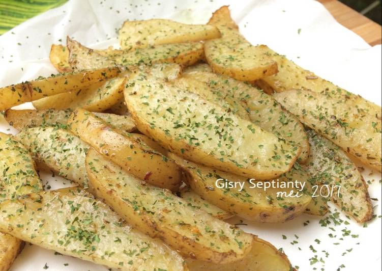 gambar untuk resep Potato Wedges Panggang