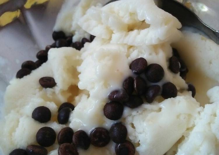 resep lengkap untuk Ice cream durian