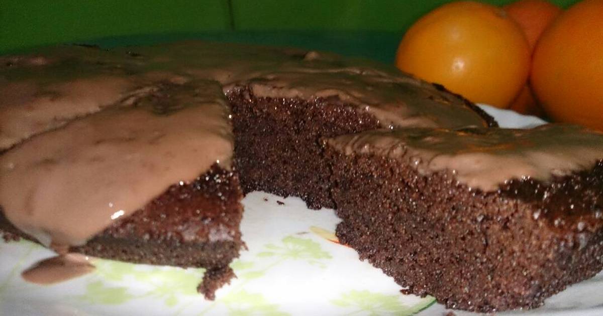 Resep cake coklat moist lezat
