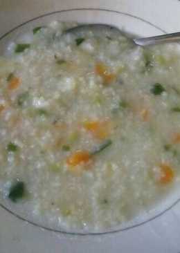 Bubur simple untuk pemula