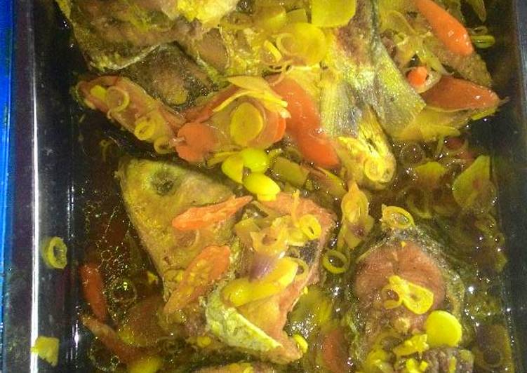 resep makanan Ikan bandeng acar nano nano