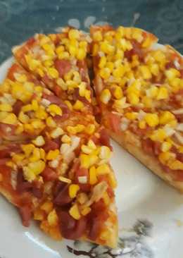 Pizza jagung sosis