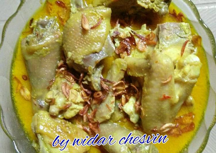 resep Opor ayam kampung alaQ