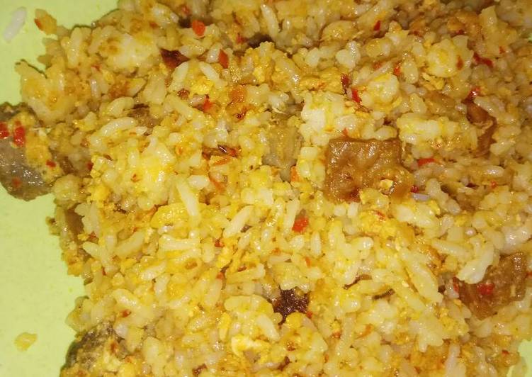 resep lengkap untuk Nasi goreng ala dechan